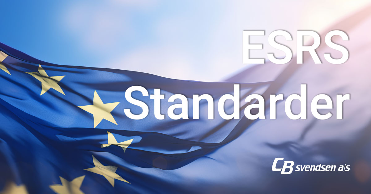 ESRS Standarder er retningslinjer, der kræver, at virksomheder rapporterer om deres bæredygtighedspræstationer mm.