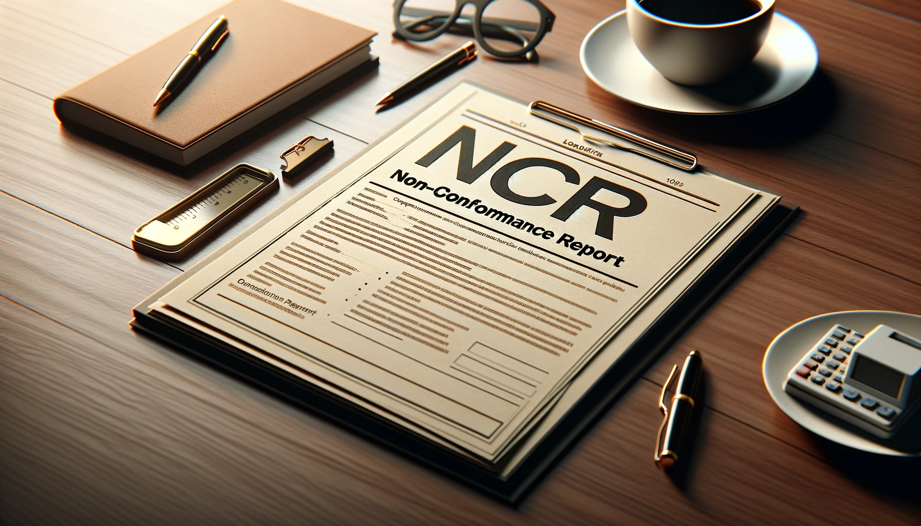 NCR er et Non-Confirmance Report, der bruges til at identificere og rapportere eventuelle afvigelser mellem den faktiske tilstand af et produkt, en service eller en proces og de krav, der er defineret af kvalitetsstandarder.