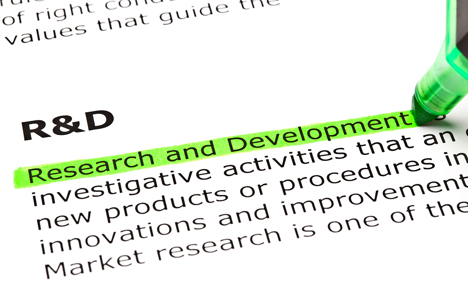 R&D står for Research and development